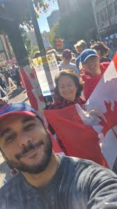 Great day for the Chicago Marathon! Thanks to those who dropped by the  Canadian cheering station at the Chicago Marathon to cheer