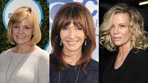 The strong hairlines flatter your bone. 62 Hairstyles For Women Over 50 With Bangs