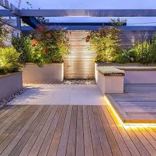 Rubans Led 27 Idees Pour Les Utiliser A L Interieur Comme A L Exterieur Terrasse Design Design Terrasse Sur Toit Ruban Led