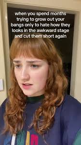 it's a love hate relationship #bangs #fringe and i didnt even cut them...