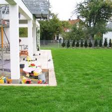 Sandkasten In Terrasse Integriert Haus Und Garten Landschaftsarchitektur Garten