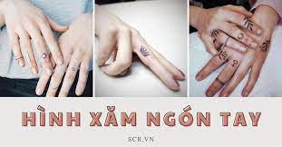 Hình xăm nhỏ ở ngón tay nhỏ nhắn, xinh xắn, chúng sẽ trở nên thật huyền bí và lịch lãm trên ngón tay của người xăm. Hinh XÄƒm Ngon Tay Ä'áº¹p Nam Ná»¯ Tattoo Mini Ngon Tay