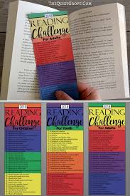 2018 Reading Challenge Free Printable Bookmarks Reading Challenge Free Printables Reading