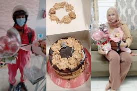 For more information and source, see on this link : Kasihan Suami Berkali Cuba Buat Kejutan Tapi Asyik Gagal Tahun Ni Isteri Dapat Kek Birthday Cair Pula Saya Tengok Dia Dah Macam Runner Viral Mstar