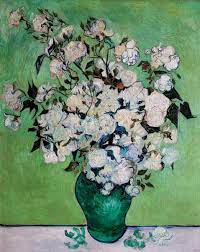 Giclee canvas prints wall art for home. A Vase Of Roses Vincent Van Gogh Als Kunstdruck Oder Handgemaltes Gemalde