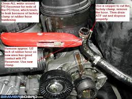 Diy Power Steering Hoses On Your 540i Bimmerfest Bmw Forum