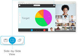 Full Screen Content Sharing Views In Cisco Webex Meetings And Cisco Webex Events In 2020 Video Conferencing Content Event