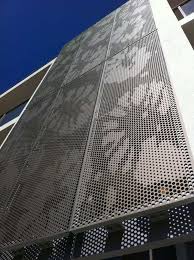 Perforated Metal Panels Modern Exterior Design Ideas Decorative Metal Panels Exterior Cladding Metal Facade Facade