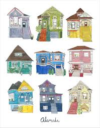 Pin By Clementine Nauleau On San Fran House Illustration City Sketch House Drawing