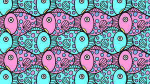 How to Draw Fish Tessellation - Geometric Art - VamosART - YouTube