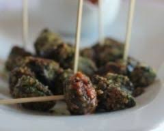 Tapas D Escargots Au Herbes Et Piment D Espelette Recette Recettes Poissons Et Fruits De Mer Piment Espelette Recette Escargot