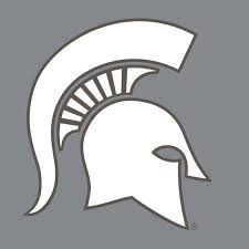 Michigan State Spartans Michigan State Sparty Sillouette Art Spartan Helmet Tattoo