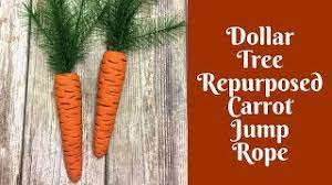 Dollar Tree Easter Crafts Repurposed Carrot Jump Rope Youtube Dollar Tree Easter Crafts Easter Crafts Dollar Tree Crafts