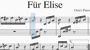 Here are the fur elise piano notes with letters. Fur Elise Beethoven Piano Sheet Music With Note Letters Youtube