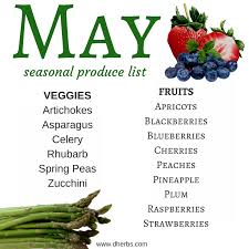 may seasonal produce list healthy groceries in season