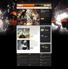 Template 40507 Games Portal Website Template Website Template Portal Website Web Template Design
