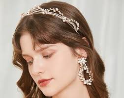 Freshwater Pearl Jewelry Set for Wedding Pearl Earrings Bracelet Natural  Pearl Jewelry for Bride Earring Bracelet Set Gift for Wedding