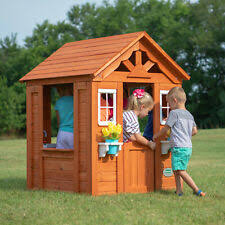 Small on size, big on charm. Kids Playhouse Plans Diy Backyard Storage Shed Micro Cottage Small Guest House For Sale Online Ebay