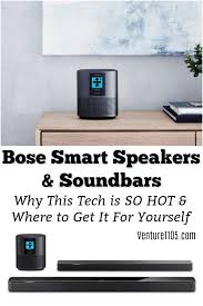 Of All The Things To Make Smart In Your Home Your Speakers Should Be The First You Upgrade A Movie Isn T The Same With Subpar Sound Bar Smart Speaker Bose