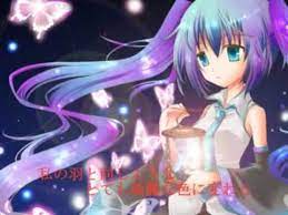Miku Hatsune Light Song Youtube Hatsune Miku Hatsune Miku