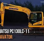 Video: Komatsu's long-undercarriage PC130LC-11 excavator ...