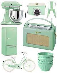 Are you interested in green kitchen appliances? 200 Vintage And Retro Ideas Retro Kitchen Vintage House Vintage Kitchen