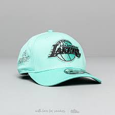 Toronto blue jays 30th anniversary new era 59fifty fitted hat (dark brown floral under brim). Caps New Era 9fifty Nba Hard Neon Los Angeles Lakers Cap Blue