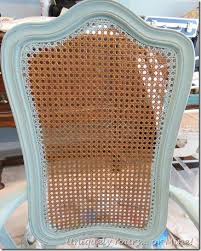 Cane Back Dining Chairs Uniquely Yours Or Mine Dining Chair Makeover Chair Makeover Furniture Makeover