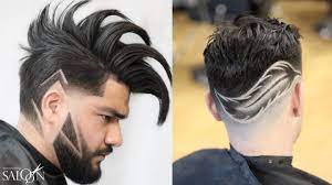 Maybe you would like to learn more about one of these? Haircut Designs Cortes De Cabello Con Disenos En Linea Disenos 3d Youtube