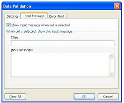 Mengatur Validasi Data Excel Dengan Pesan Input Pesan Photoshop Pengeditan Foto