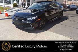 The exhaust was designed with both style and performance in mind. 2017 Honda Civic Hatchback Sport Stock 2371 For Sale Near Great Neck Ny Ny Honda Dealer
