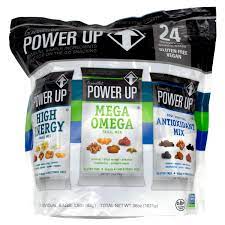 Kar's sweet 'n salty mix (2 oz., 40 ct.) · member's mark deluxe mixed nuts with sea salt (34 oz.) · planters nuts cashews and peanuts variety pack (40.5 oz., 24 . Power Up Trail Mix Snackathon Foods