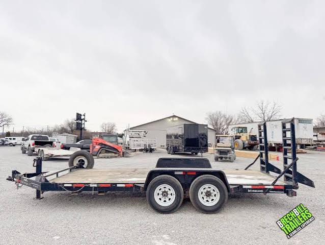 Bri Mar EH825-14 Flatbed Trailer