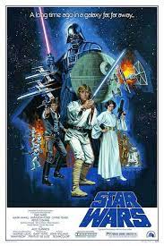 Star Wars A New Hope By Paul Mann Star Wars Movies Posters Star Wars Painting Star Wars Poster