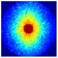 Simulations of the Angular Dependence of the Dipole-Dipole Interaction  Among Rydberg Atoms