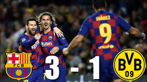 Find barcelona vs borussia dortmund result on yahoo sports. Barcelona Vs Borussia Dortmund 3 1 Champions League Group Stage 2019 20 Match Review Youtube