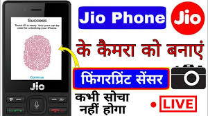 Jio Phone क Camera क बन ए Fingerprint Lock How To Set Camera Fingerprint Lock In Jio Phone Youtube