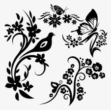 116,000+ vectors, stock photos & psd files. Black Wall Flower Design Art Hd Png Download Transparent Png Image Pngitem