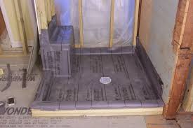 Installing A Pvc Shower Liner The Space Between Shower Pan Liner Pvc Shower Shower Liner