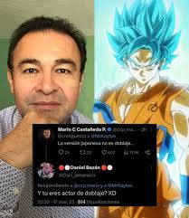 Prohibido olvidar cuando un usuario en X quiso corregir a Mario Castañeda  (actor de doblaje) al cuestionarle sobre si era o no actor en ese medio.