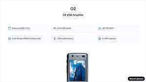 O2 XDA Graphite Full Device ...