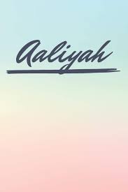 Aaliyah would have been 41 years old today, and twitter is remembering her life and legacy. Aaliyah Personalized Aaliyah Journal Birthday Gift Greeting Card Diary Name Gift Alternative Publishing Divine 9781081224769 Amazon Com Books
