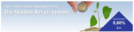 Eine anlage in form von tagesgeld ermöglicht ein passives einkommen. Credit Europe Bank Top Interest Konto Erfahrungen Test 2021 Aktiendepot