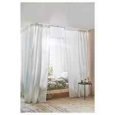 I wanted something white and sleek. Vidga Corner Room Divider White Ikea