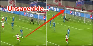Sabitzer is the hero in his first game back slotting in a penalty kick late in the game to grab the 3 points for leipzig. Video Marcel Sabitzer Scores Unsaveable Half Volley Winner
