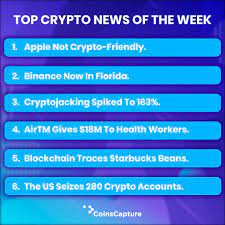 Top Crypto News Of The Week New Week Blockchain Crypto Mining