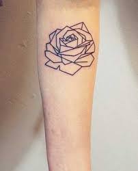 Geometric Rose Tattoo Geometric Rose Tattoo Geometric Flower Tattoo Geometric Tattoo