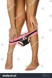 Gorgeous Legs Lace Underwear Around Ankles Stock Photo 58014748 |  Shutterstock