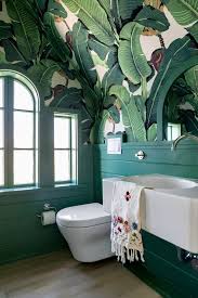 That leads to wooden flooring, countertop and ceiling for the bathroom. 50 Amazing Tropical Bathroom Decor Ideas Digsdigs