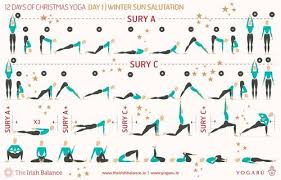 12 Christmas Sequences Yoga Sequences Yoga Asanas Different Types Of Yoga